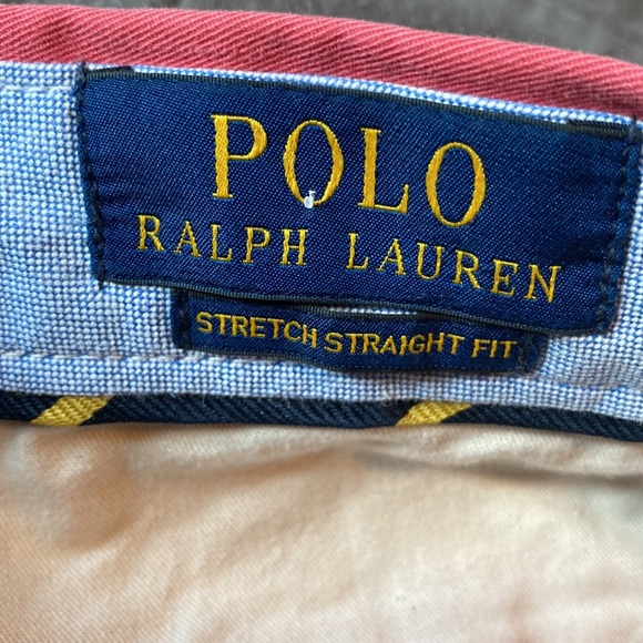 Mens Polo Ralph Lauren Stretch Cotton Twill Straight Fit Pants | Size 32/30 - Picture 9 of 10